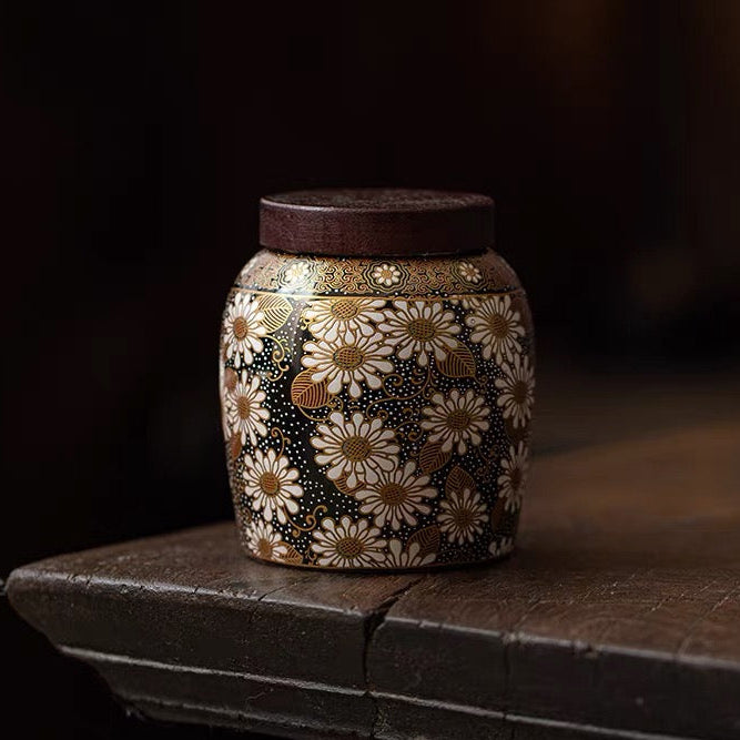 The Daisy Airtight Tea Tin