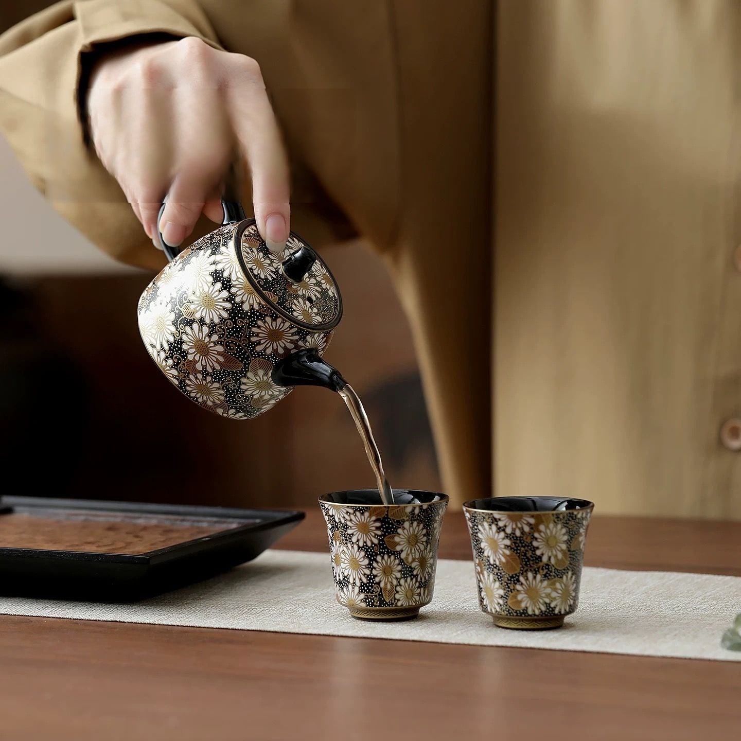 Daisy Portable Office Tea Set