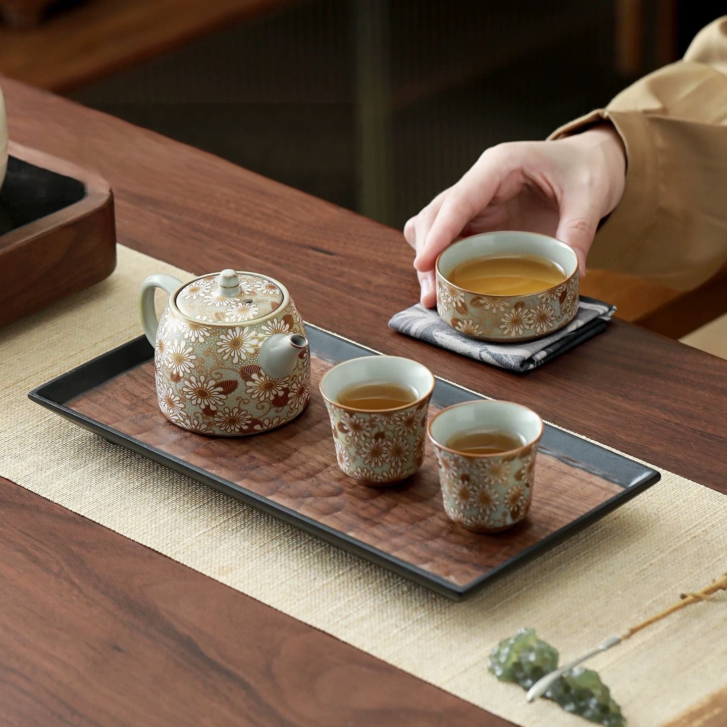 Daisy Portable Office Tea Set