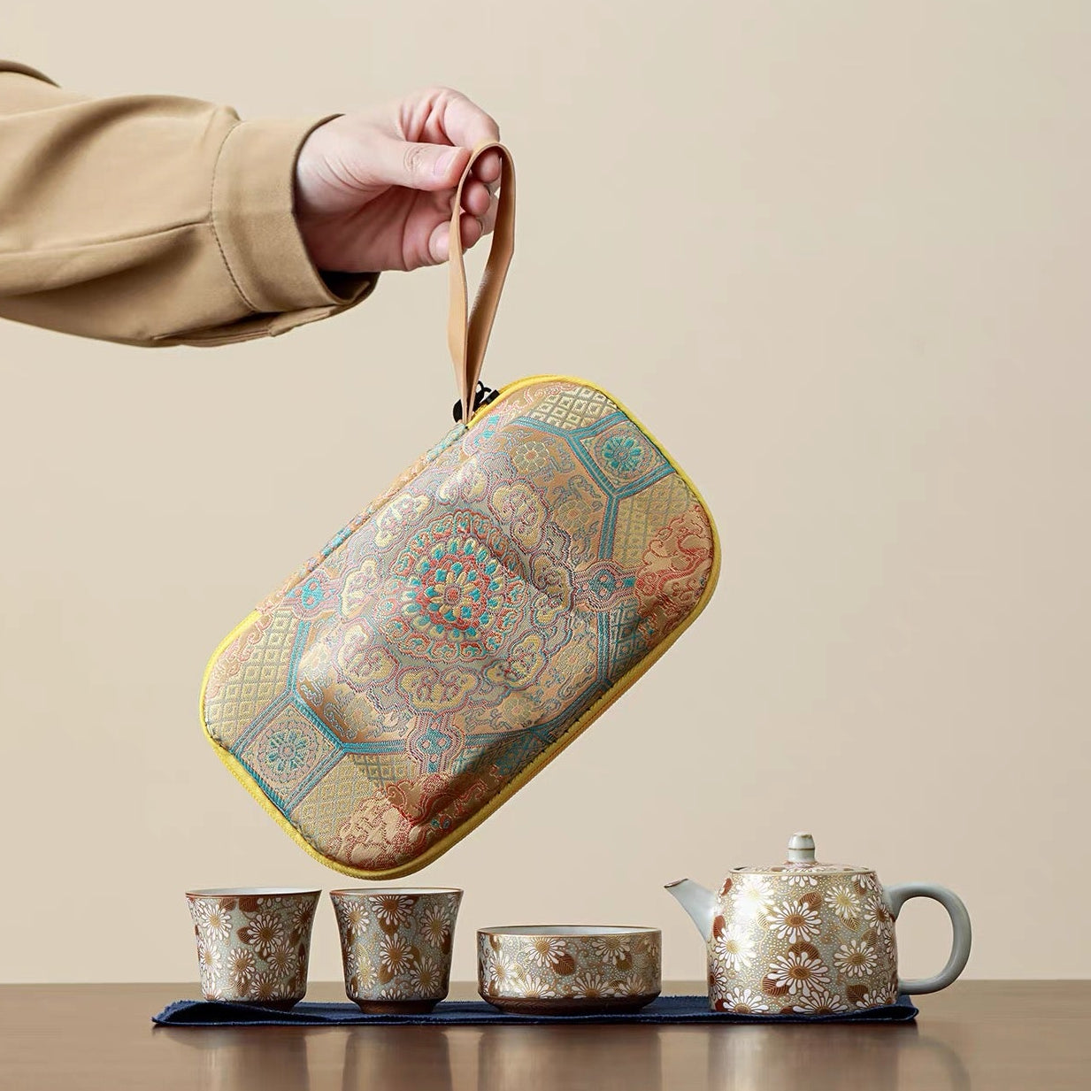 Daisy Portable Office Tea Set