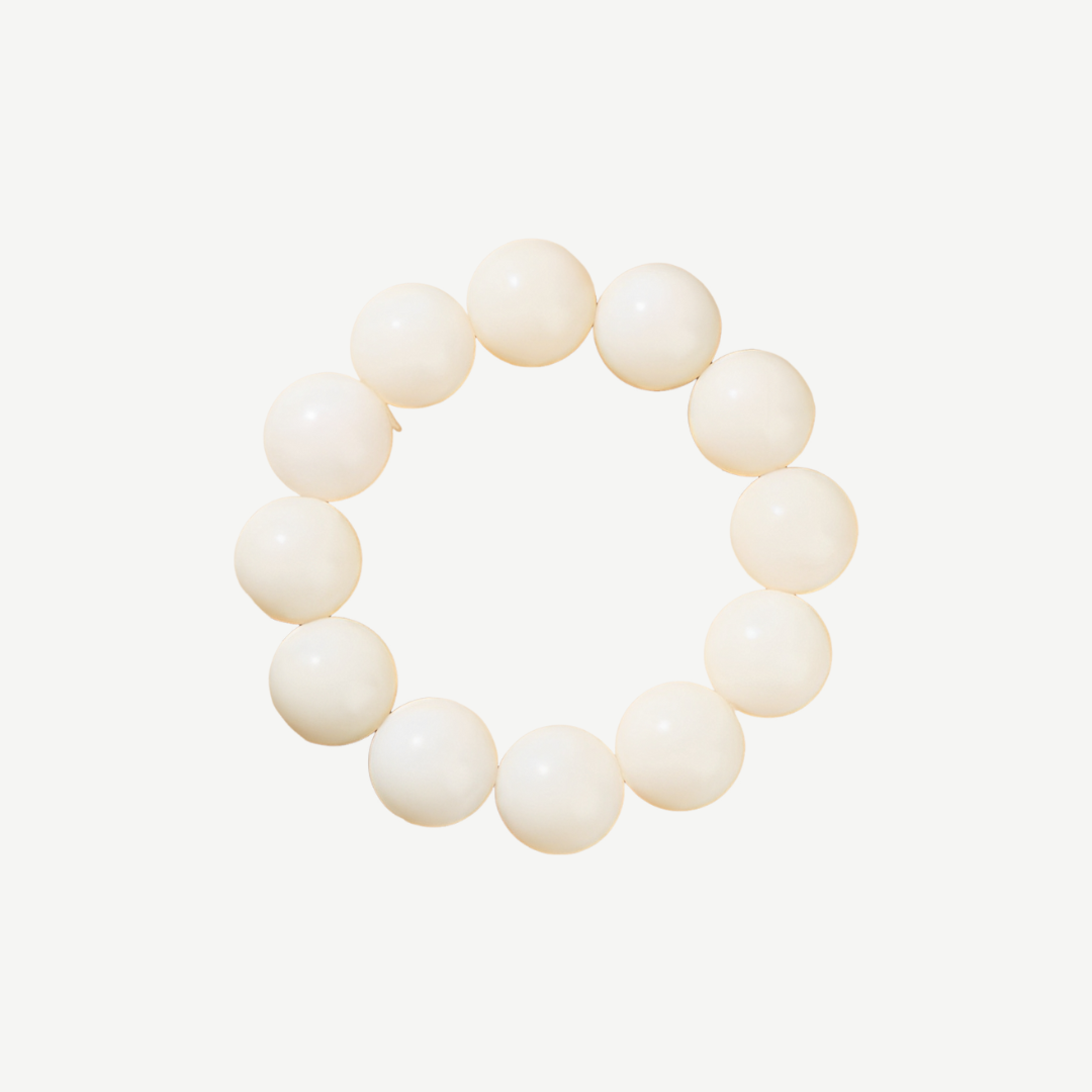 White Harmony Mala – Sinking Bodhi Clarity Bracelet : - Seekcase