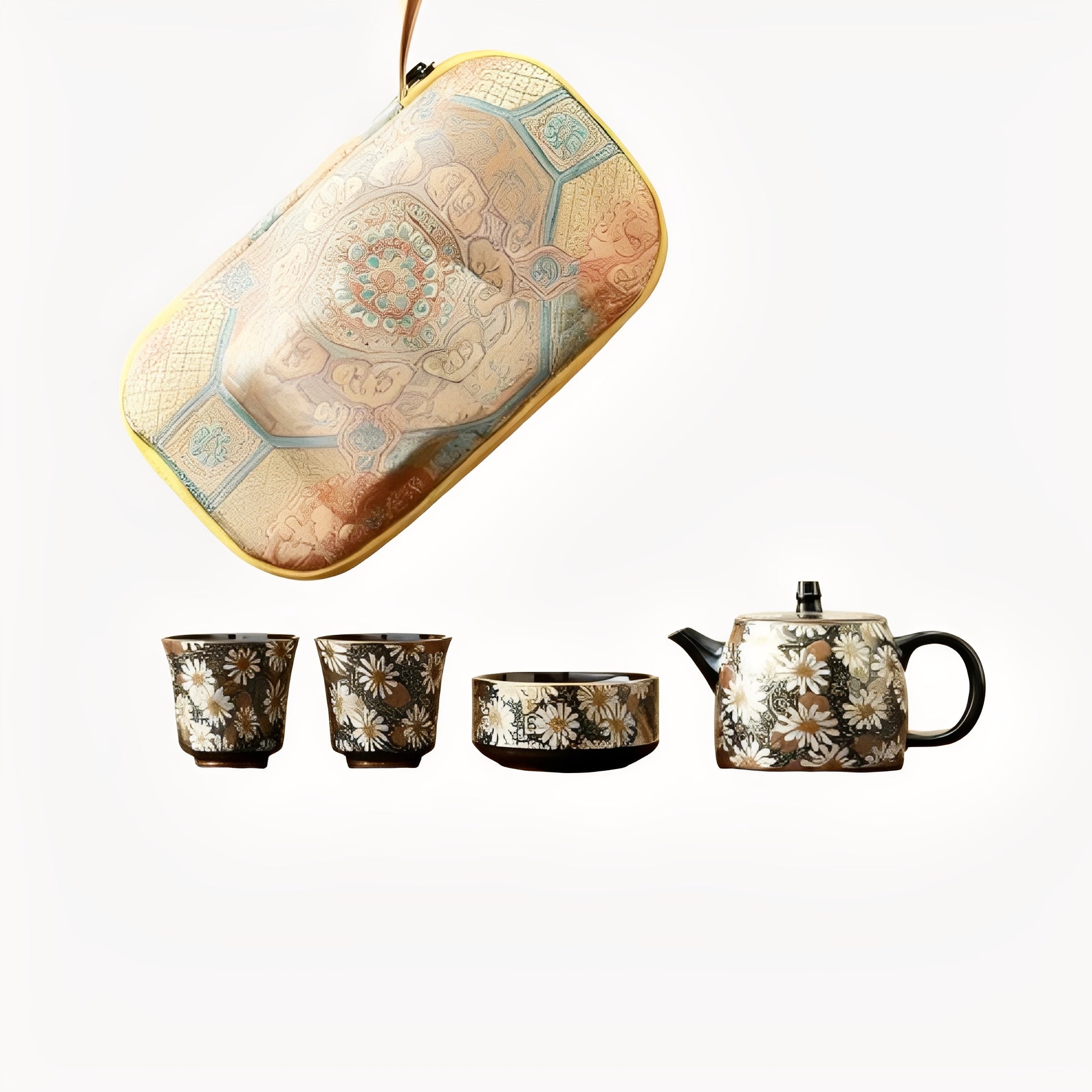 Daisy Portable Office Tea Set