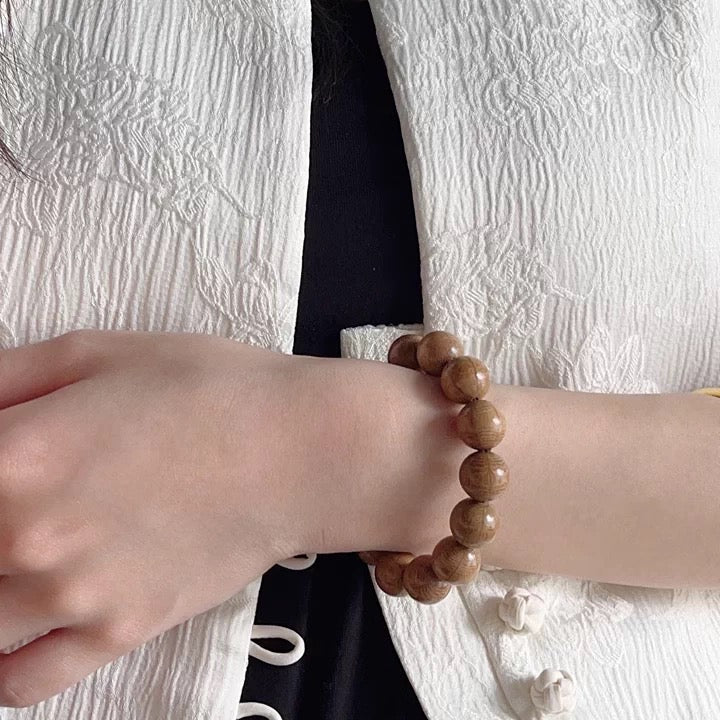 Guardian Six Paths Mala – Zen Wood Cleansing Bracelet : - Seekcase