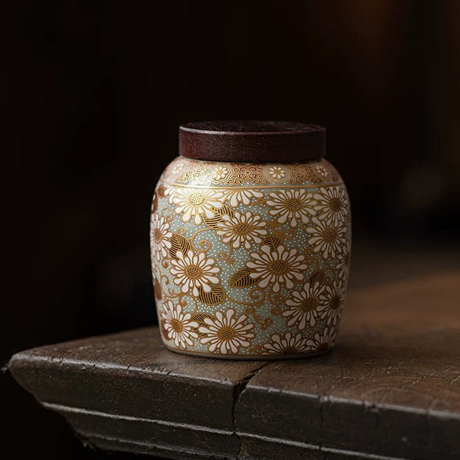 The Daisy Airtight Tea Tin