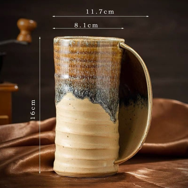 Echo Stone Heritage Ceramic Beer Mug 505ml : Harvest Amber - Seekcase