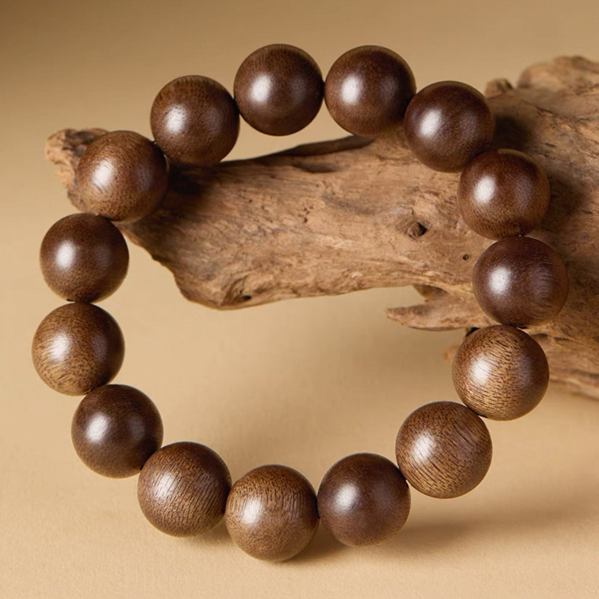Moonwhisper Mala – Sinking Agarwood Dream Bracelet : - Seekcase