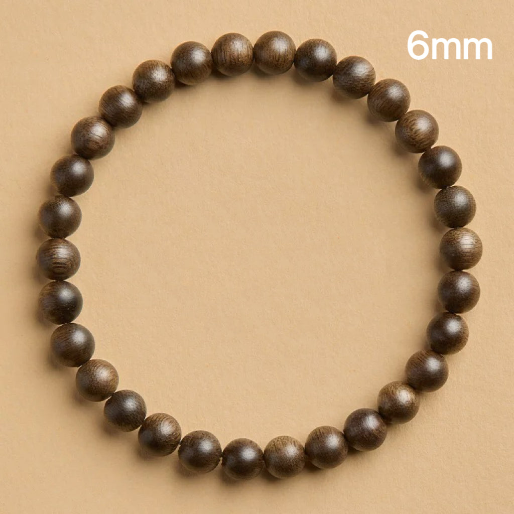 Moonwhisper Mala – Sinking Agarwood Dream Bracelet : 棕色 6mm - Seekcase