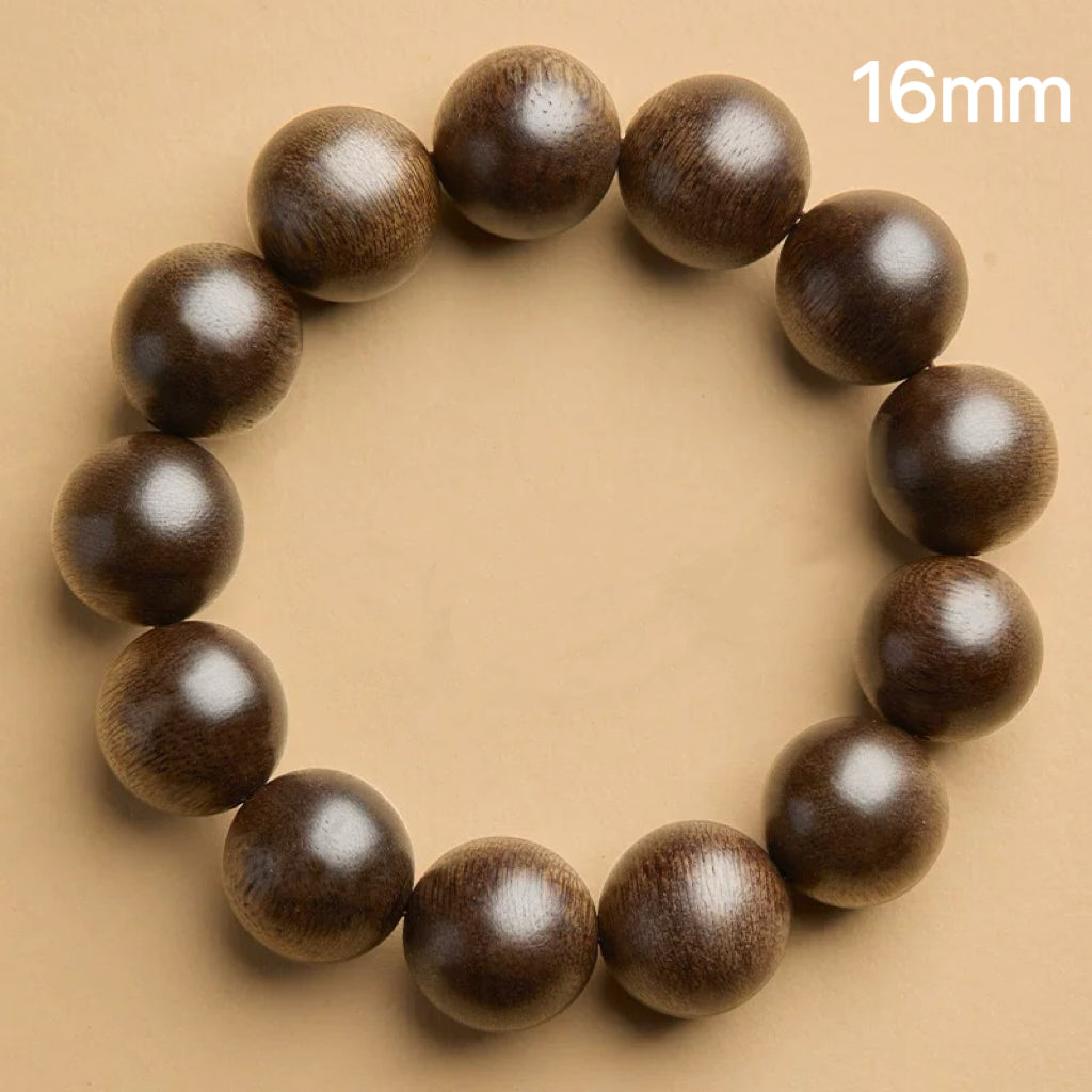 Moonwhisper Mala – Sinking Agarwood Dream Bracelet : 棕色 16mm - Seekcase