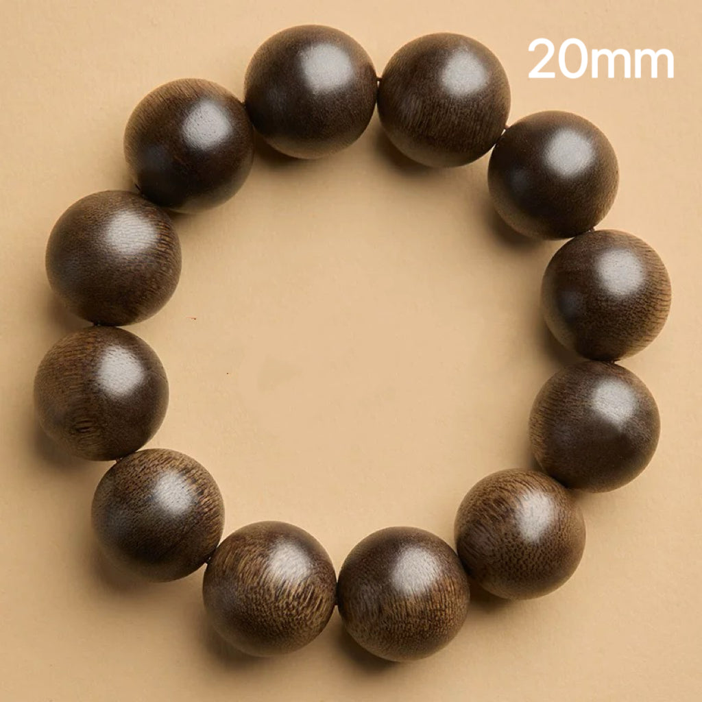 Moonwhisper Mala – Sinking Agarwood Dream Bracelet : 棕色 20mm - Seekcase