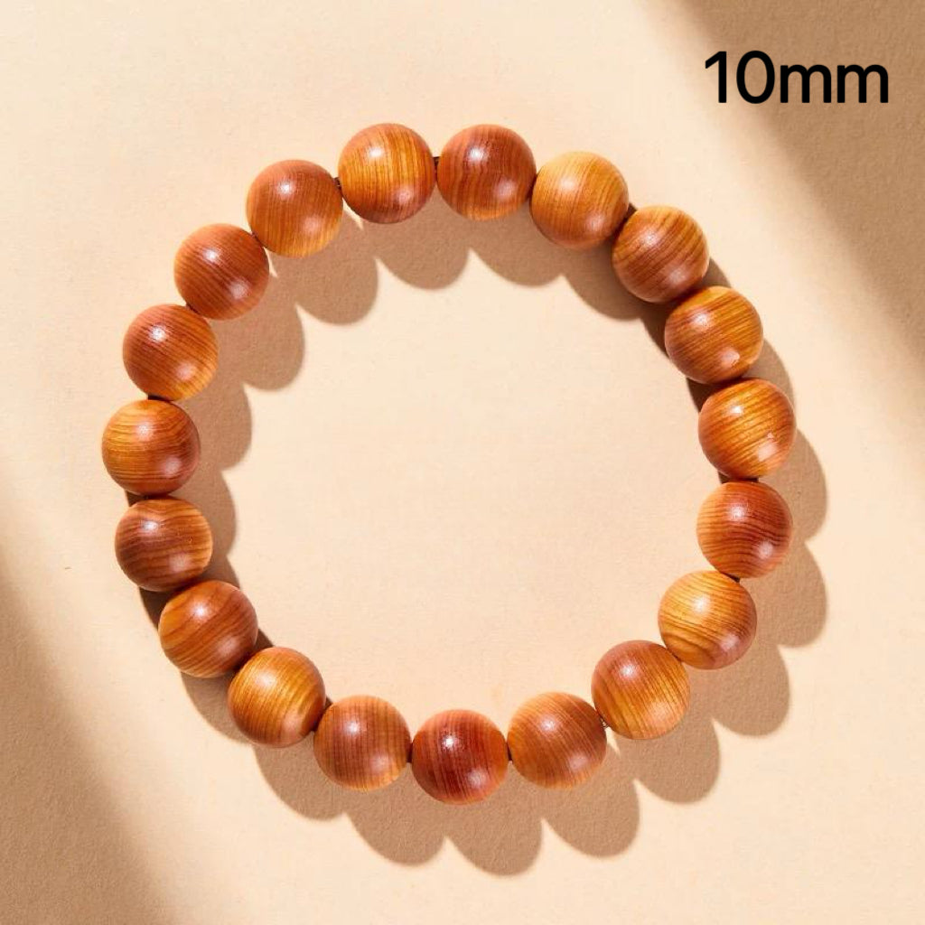 Moonwood Lullaby Bracelet – Ancient Thuja Mala : Brown 10mm - Seekcase