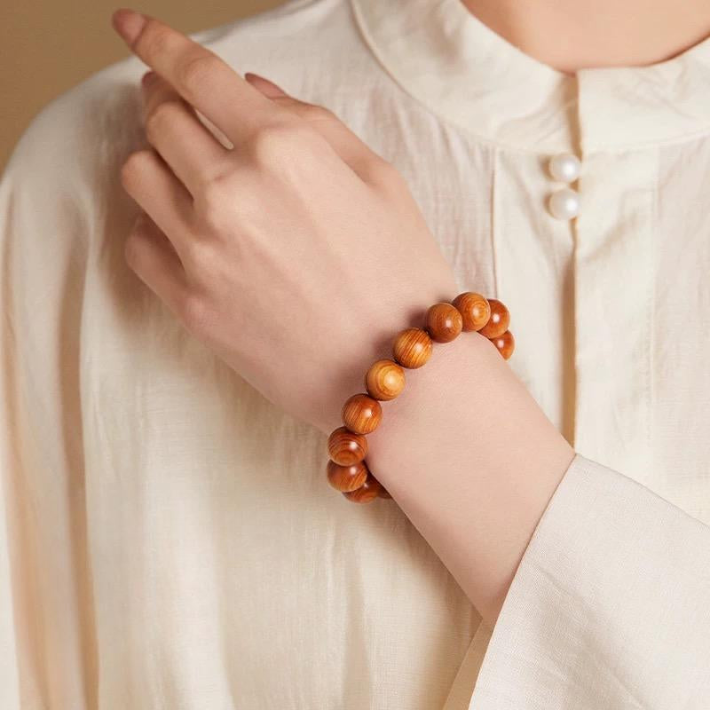 Moonwood Lullaby Bracelet – Ancient Thuja Mala : - Seekcase