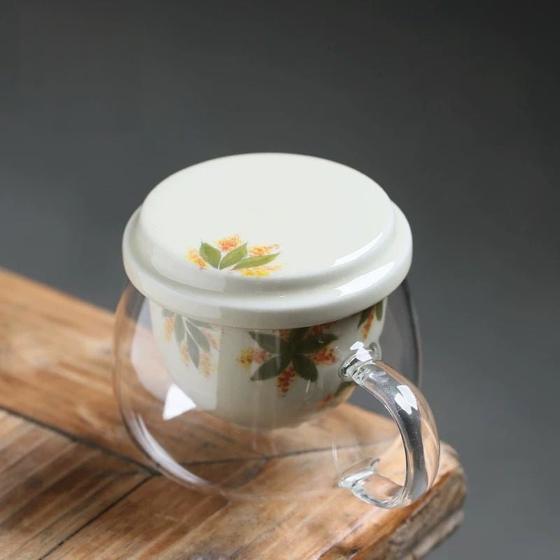 Osmanthus All-in-One Tea Mug : - Seekcase