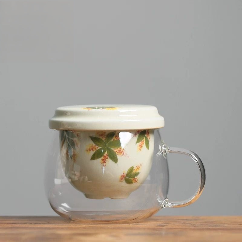 Osmanthus All-in-One Tea Mug : - Seekcase