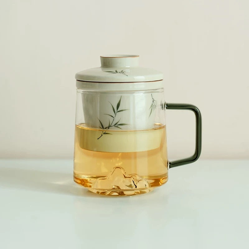 Bamboo All-in-One Tea Mug : - Seekcase
