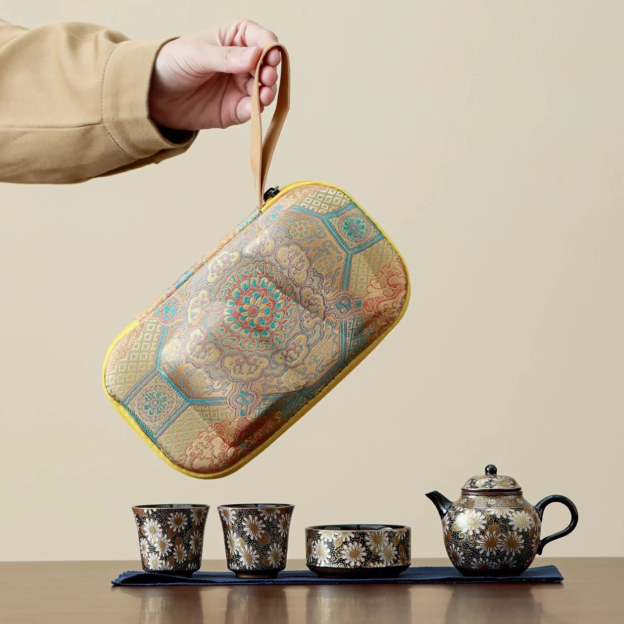 Daisy Portable Office Tea Set