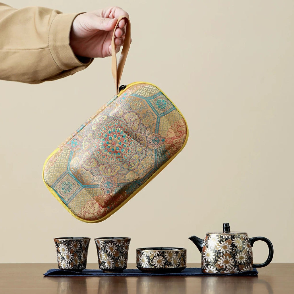 Daisy Portable Office Tea Set