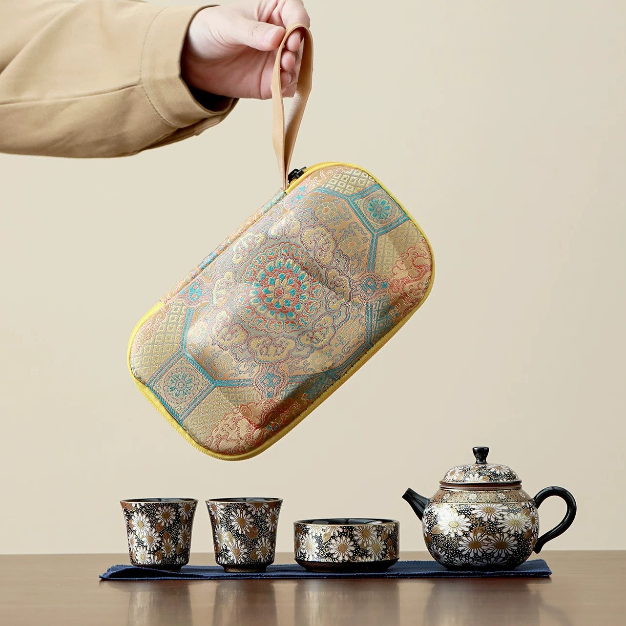 Daisy Portable Office Tea Set