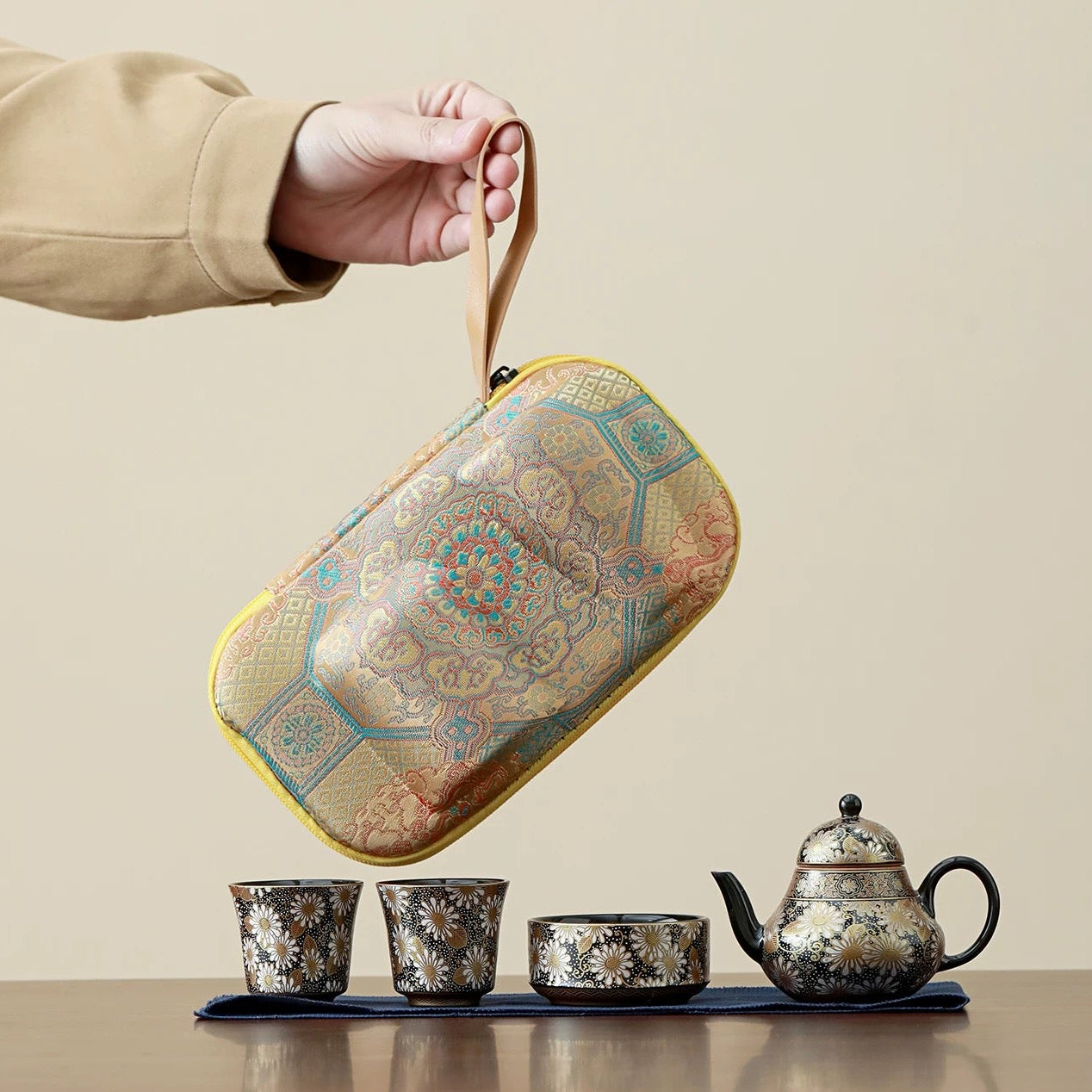 Daisy Portable Office Tea Set