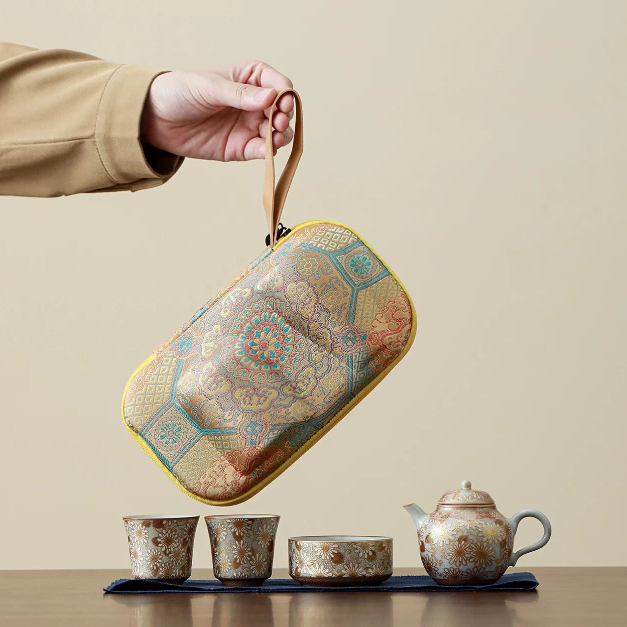 Daisy Portable Office Tea Set