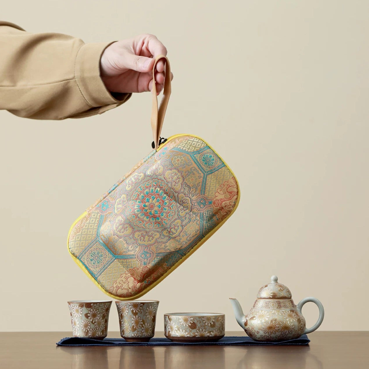 Daisy Portable Office Tea Set