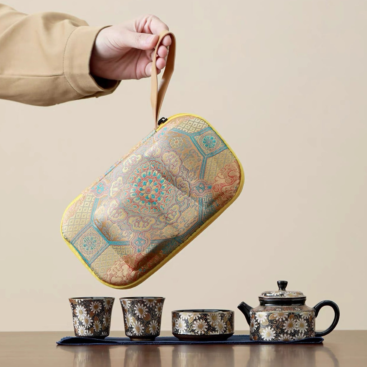 Daisy Portable Office Tea Set