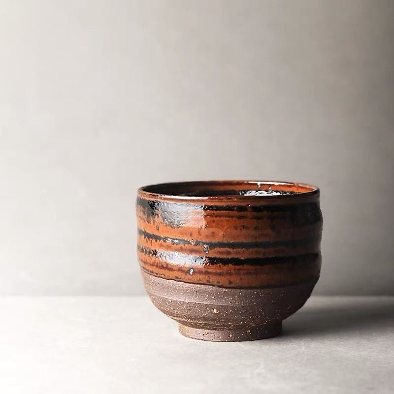 The Wabi-Sabi Elegance Cup 170ml : Brown - Seekcase