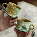 The Hand-Pinched Stoneware Coffee Mug 200ml : - Seekcase