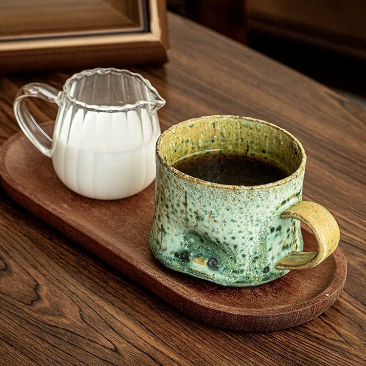 The Hand-Pinched Stoneware Coffee Mug 200ml : - Seekcase