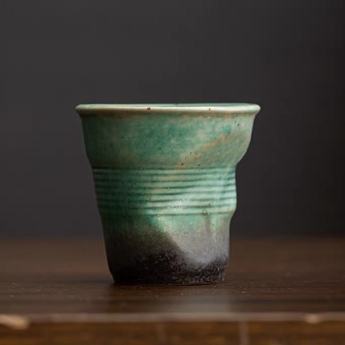 The Imperfect Trace Cup 220ml : Green - Seekcase