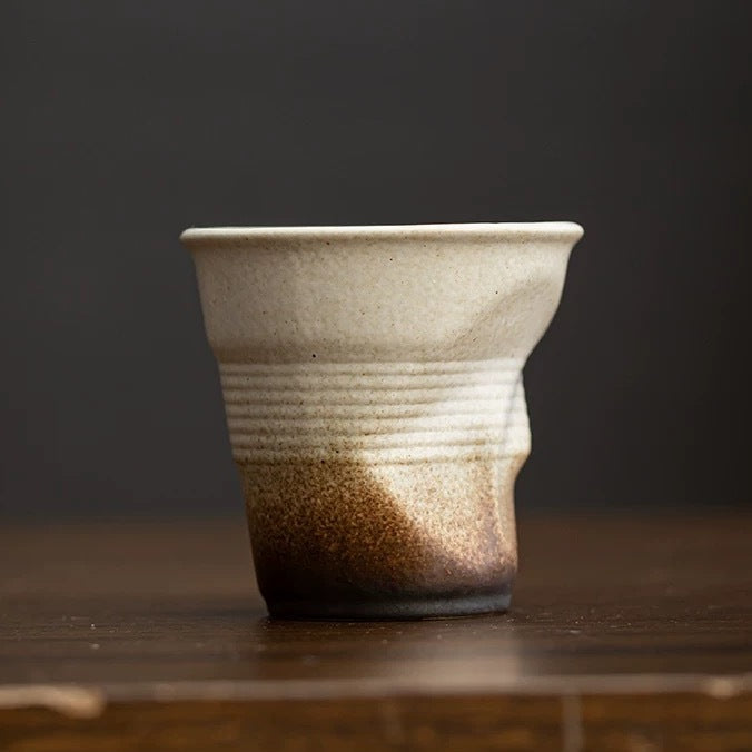 The Imperfect Trace Cup 220ml : Brown - Seekcase