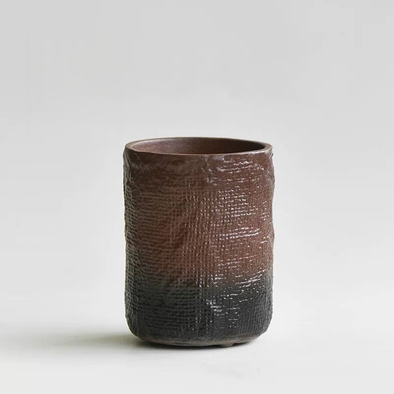 The Sentinel Wabi-Sabi Soda & Beer Cup 300ml : Brown - Seekcase