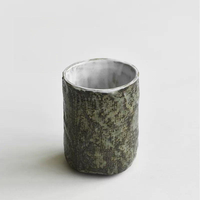 The Sentinel Wabi-Sabi Soda & Beer Cup 300ml : Green - Seekcase