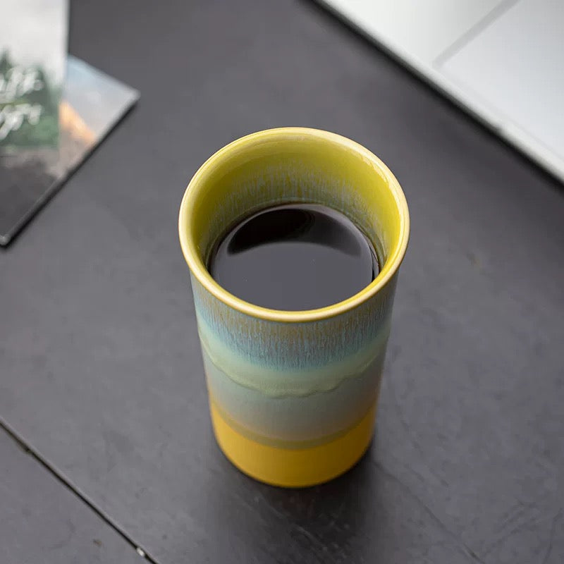 Flow Ceramic Cola & Milk Cup 380ml : - Seekcase