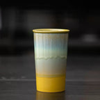 Flow Ceramic Cola & Milk Cup 380ml : Yellow - Seekcase