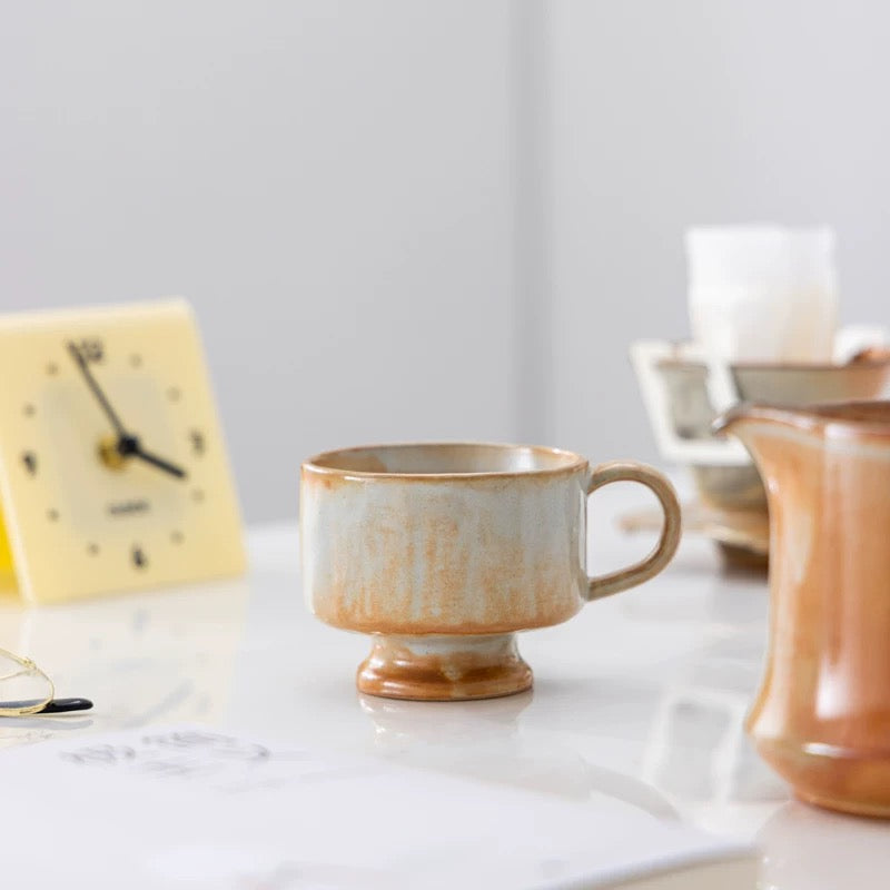 Sunset Wood-fired Coffee Cup 210ml : - Seekcase