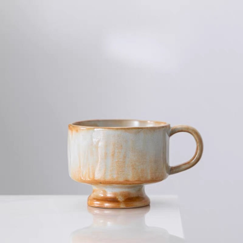 Sunset Wood-fired Coffee Cup 210ml : Straight-Body (210ml) - Seekcase