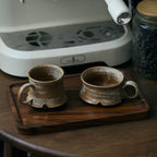 Black Tea Ember Wood-fired Cup 140ml : - Seekcase