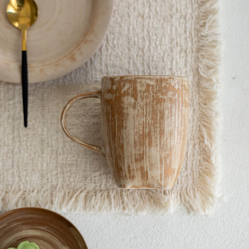 Golden Wheat Tall Coffee Mug 330ml : - Seekcase