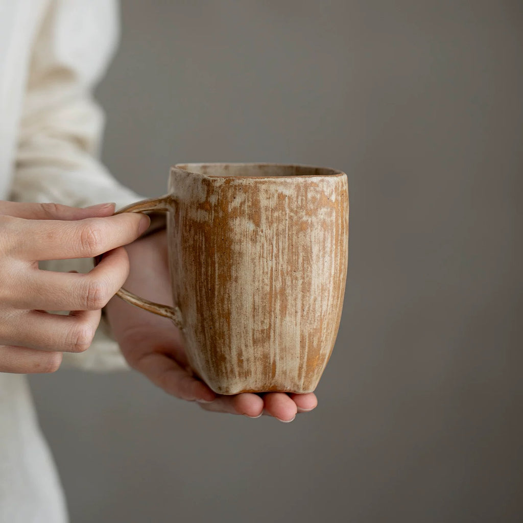 Golden Wheat Tall Coffee Mug 330ml : - Seekcase