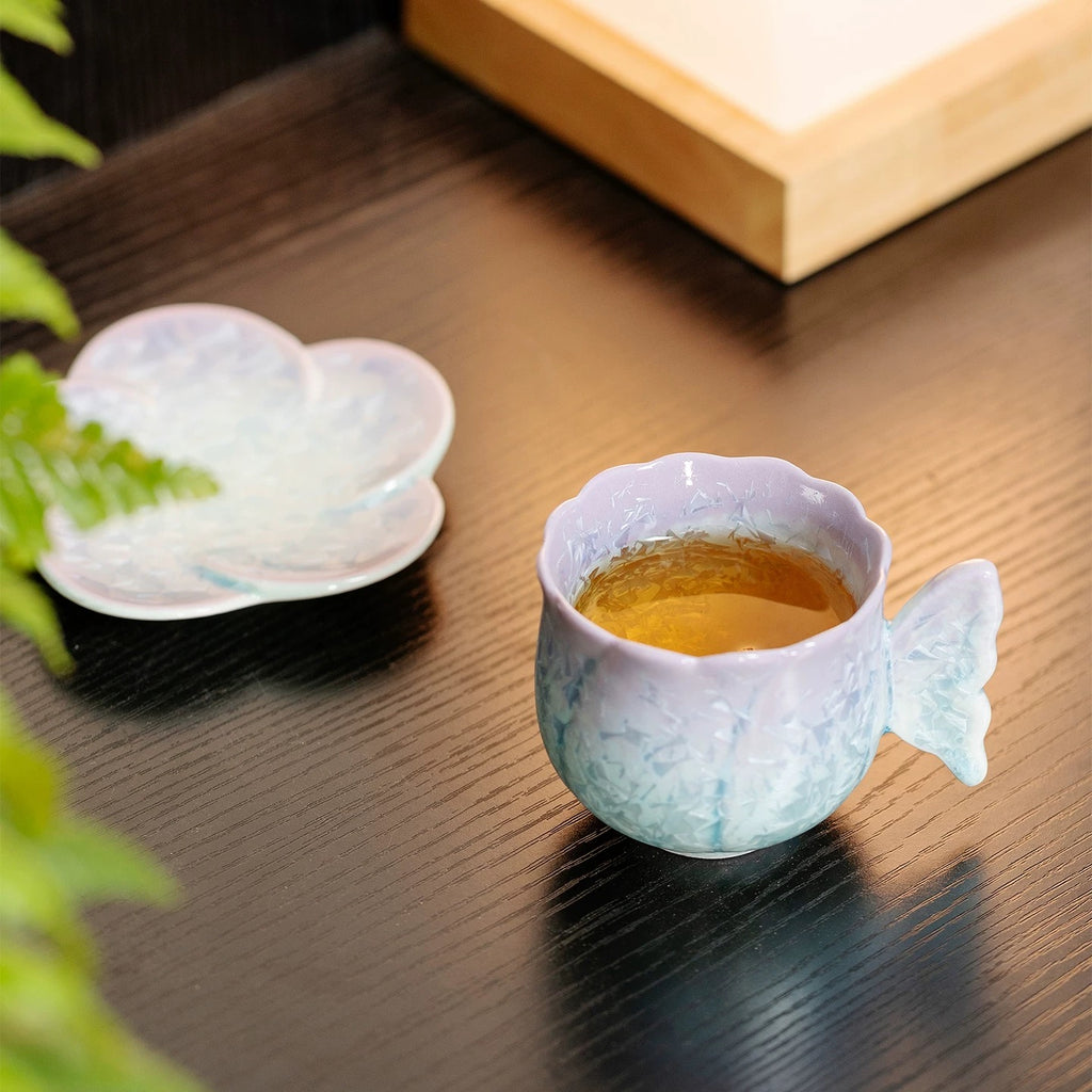 Monarch Crystal Coffee & Tea Set 80ml : - Seekcase