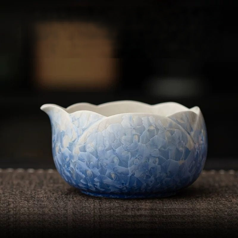 Ice Blossom Crystalline Matcha Bowl 520ml