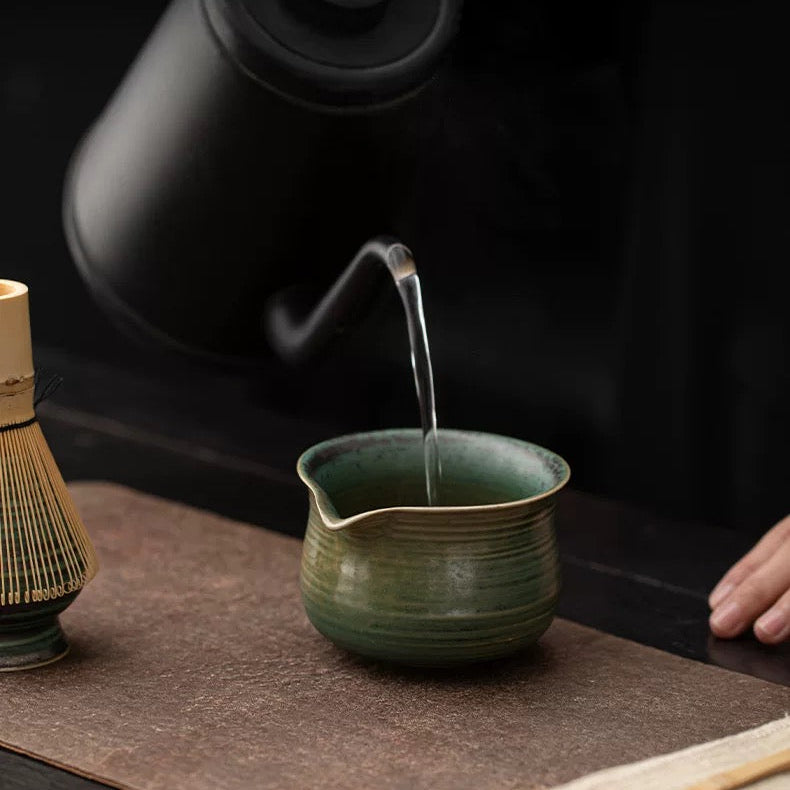 Heritage Rust Reactive Glaze Matcha Bowl 280ml : - Seekcase