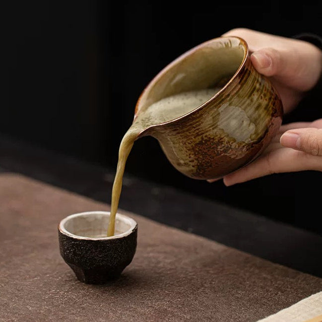 Heritage Rust Reactive Glaze Matcha Bowl 280ml