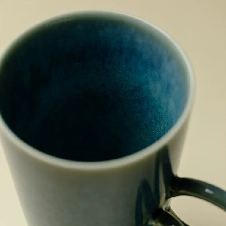 The Teal Vortex Dual-Handle Vessel 230ml : - Seekcase