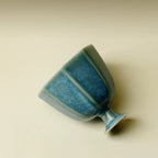 The Geometric Pillar Stemmed Sake Cup 70ml : - Seekcase