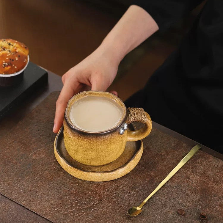 The Relic Handcrafted Cup & Saucer Set 250ml : - Seekcase