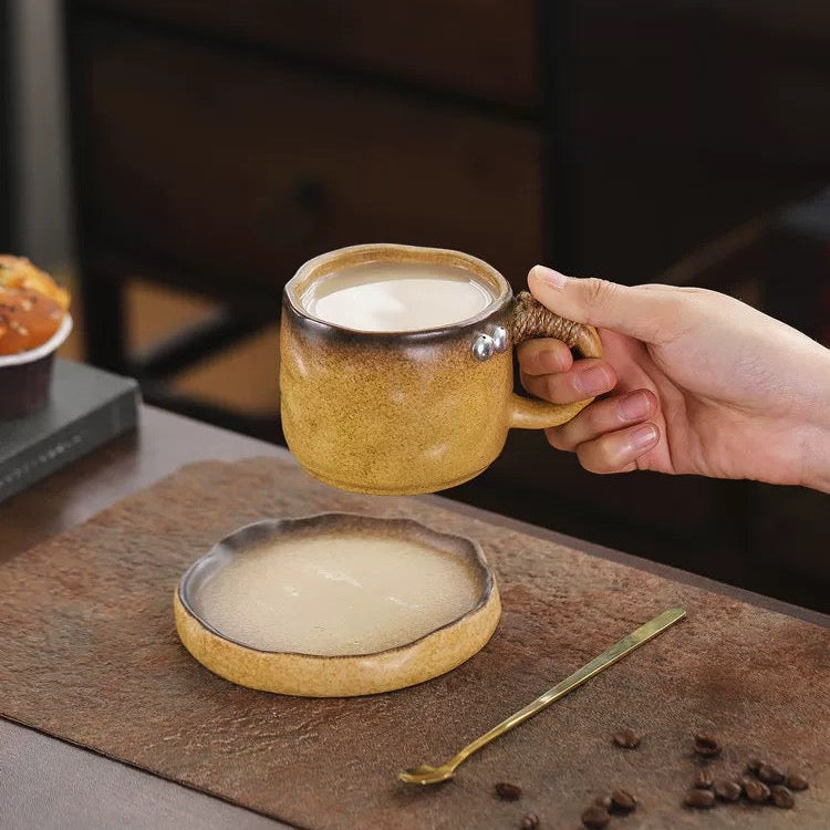 The Relic Handcrafted Cup & Saucer Set 250ml : - Seekcase