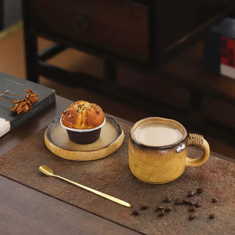 The Relic Handcrafted Cup & Saucer Set 250ml : - Seekcase