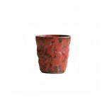 The Serene Wabi-Sabi Tea & Water Cup 200ml : Red - Seekcase