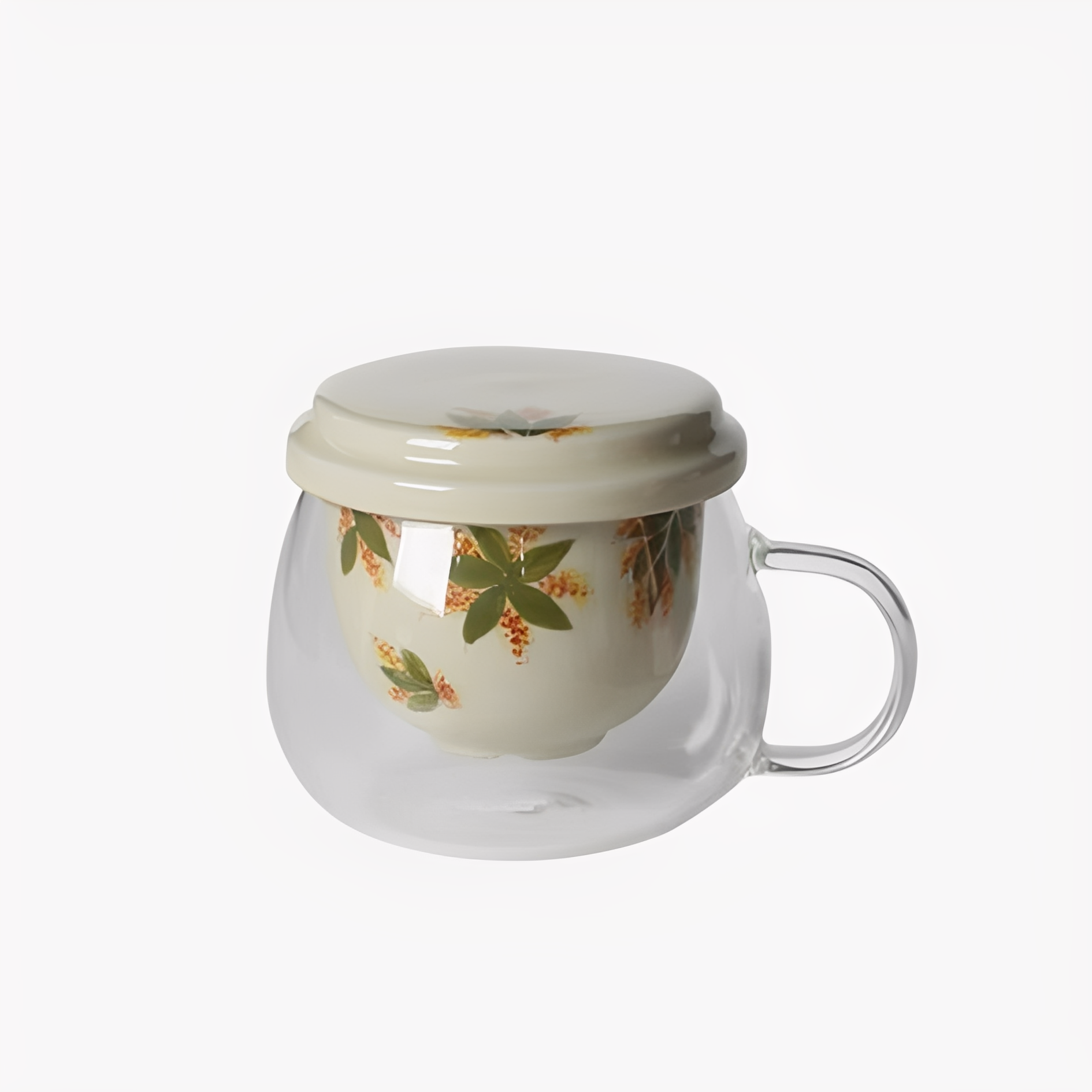 Osmanthus All-in-One Tea Mug : - Seekcase